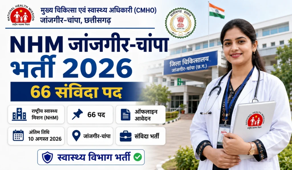 NHM Janjgir Champa Recruitment 2026